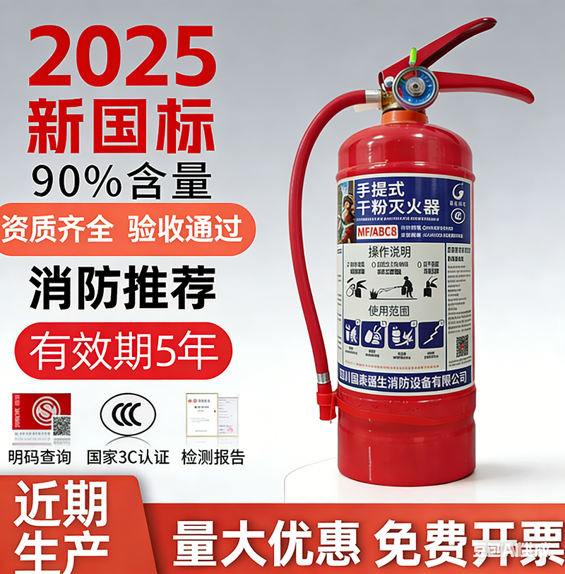 <b>干粉灭火器8KG</b>