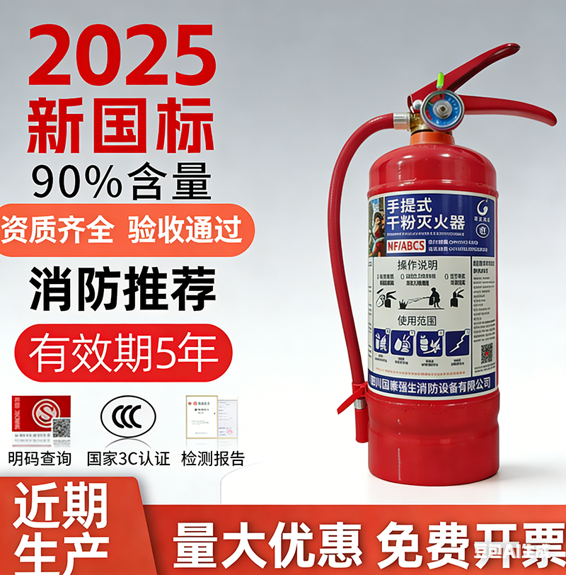 <b>干粉灭火器5KG</b>