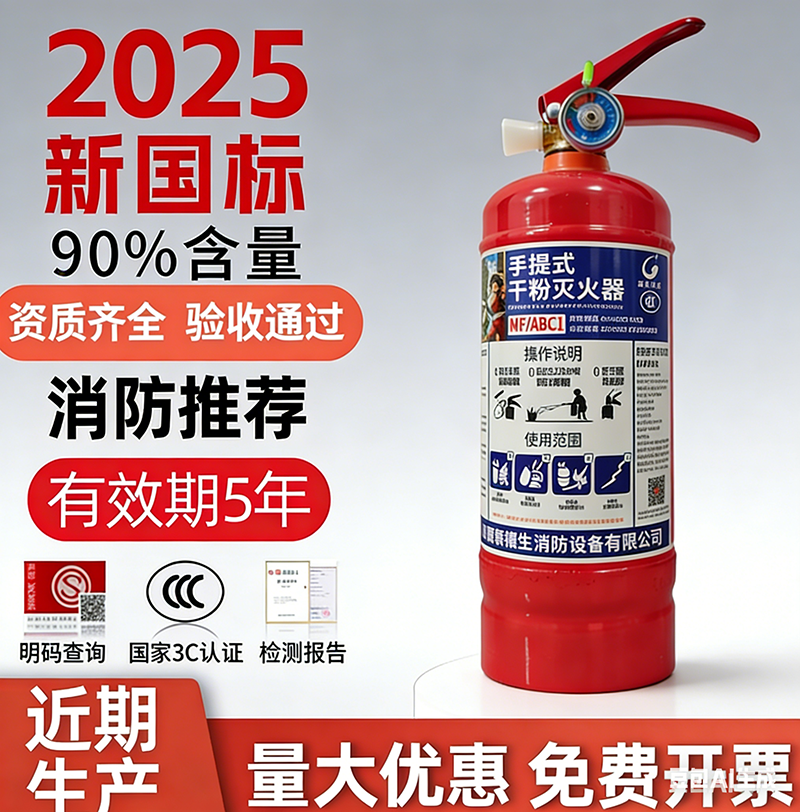 <b>干粉灭火器1KG</b>